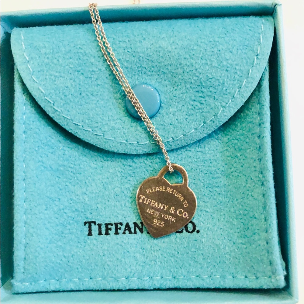 Tiffany & Co. Heart Lock Necklace